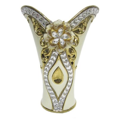 D'Lusso Designs YX225 Gold Bling Twelve Inch Vase NEW 682055187556  192023970389